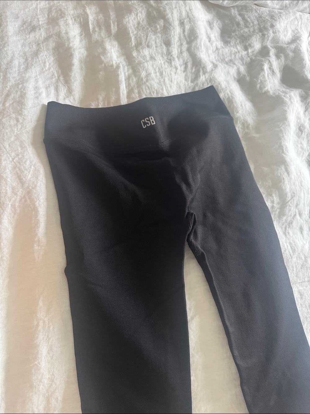 Crop Shop Boutique Black Leggings with CSB Logo